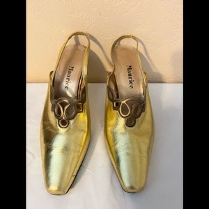 Ladies sling back shoes